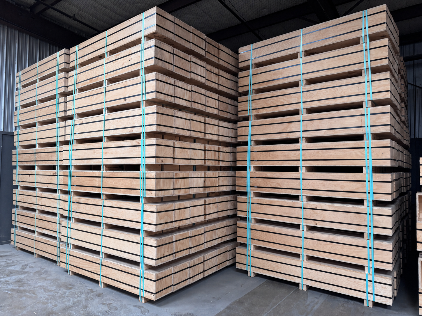 Assembly line production of HIMARS missile crates